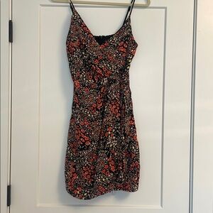 Floral Wrap Dress